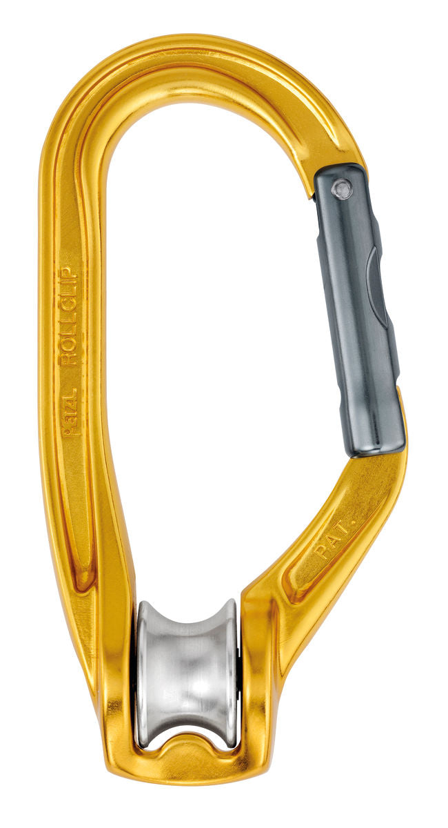 ROLLCLIP A Pulley-carabiner Non-Locking